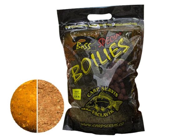 Kulki zanętowe Boss2 Special Carp Servis – opakowanie 1kg Seria kulek Boss2 Special do nęcenia karpia – różne smaki Wysokiej jakości kulki zanętowe na karpia Boss2 Special Kulki proteinowe Boss2 Special w wodzie – rozpuszczanie